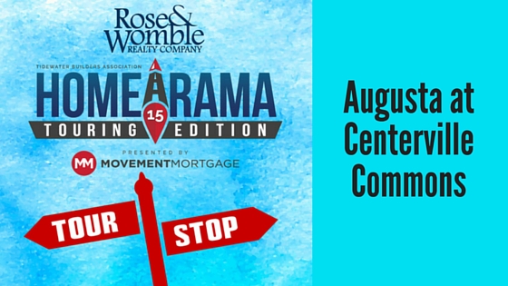 #RWNewHomes Homearama Tour Stop Augusta at Centerville Commons